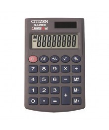 калькулятор Citizen SLD-200 (8 разрядов, 2 питания, карманный) "L" (шт.)м. Калькуляторы оптом со склада в Новосибирске. Большой каталог калькуляторов оптом по низкой цене.