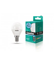 Эл. лампа светодиодная Camelion LED-G45-10W-/845/E14(Шар 10Вт 220В, аналог 90Вт) уп.1/10/100нецк, Ленинск-Кузнецк, Барнаул, Горно-Алтайск, Бийск и др. Большой каталог светодиодных ламп оптом.