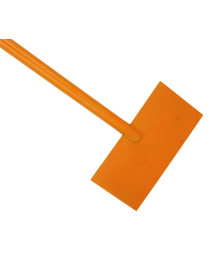 Скребок для льда 200мм с металлическим черенком, п/о, пласт. заглушка, мягкая ручка, 1130 г