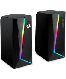 Колонки Redragon Anvil белый, 2.0 - 5 Вт ,RGB,USB+3,5мм DEFENDER