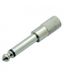 переходник штекер Ф6,3 - гнездо Ф3,5  (стерео)  металл, Netkoа комнатная оптом с доставкой по Дальнему Востоку. Большой каталог комнатных антенн по низкой цене.