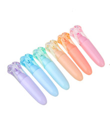 Маркер-выделитель, с колпачком в форме лапки, 6 цветов