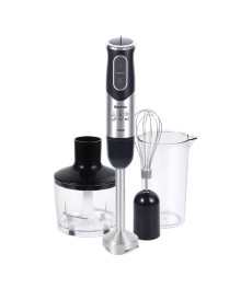 Блендер Blackton Bt HB1233SS Черный-стальн (1300 Вт, 3в1, венчик, стакан, 8 скор., плавн рег)