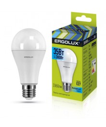 Эл. лампа светодиодная Ergolux LED-A70-35W-E27-4K (ЛОН 35Вт E27 4500K 180-240В.аналог  Вт)нецк, Ленинск-Кузнецк, Барнаул, Горно-Алтайск, Бийск и др. Большой каталог светодиодных ламп оптом.