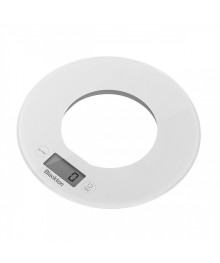 Весы кухонные Blackton Bt KS1010 белые круглые (5 кг/1г, электронные, ЖК дисплей)