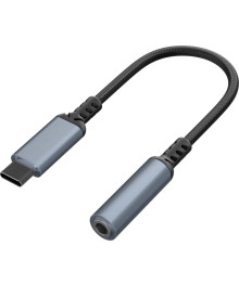 аудио-кабель DEFENDER JACK03-01 PRO 3,5 jack F-Type-C(M) с ЦАП