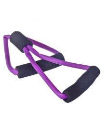 Эспандер для укрепления мышц груди и плечевого пояса, одинарный 36см, латекс, ПЭТ, восьмеркаты оптом со склада в Новосибирске. Большой каталог батутов оптом по низкой цене, высокого качества.