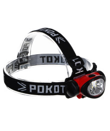 Фонарь РОКОТ налобный, 6 СОВ, 3 режима, 3хААА