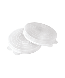 Крышка полиэт. для закрывания банок (цвет бел.) Ижевск 10шт/уп !!!