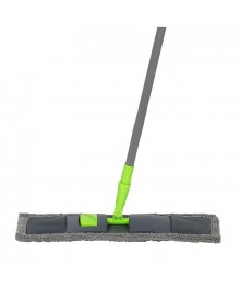 Швабра с насадкой из микрофибры MopM3  цвет- серыйВостоку. Тряпка для пола оптом по низкой цене. Рыжий кот для уборки оптом со склада в Новосибриске.