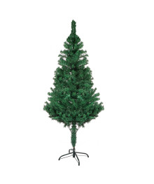 Ель 150 см, 300 веток, ПВХ, зеленая, 26-8