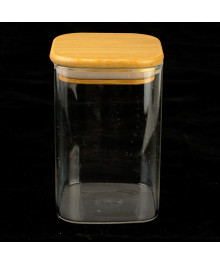 Банка с крышкой квадратн. 550мл 8*12 YAD39 стекло (524300)