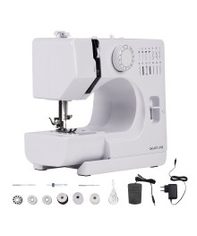 Швейная машина Galaxy LINE GL 6502, белый, 9 Вт, 2 скор, 14 видов стежков и строчек, LED подсв