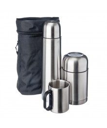 Набор походный (термос 1л "Буллет" + термос суповой 750мл + кружка 300мл) в сумкеБарнаул, Кемерово, Томск, Новокузнецк, Горно-Алтайск. - большой ассортимент, оптом по низким ценам.