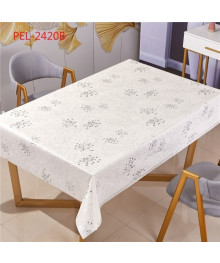 Клеенка GRACE PEL-2420B серебр тиснение, пвх-нетканая основа, 1,37х20м (+-3см)