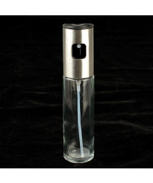 Бутылка для масла с распылителем металл 100мл  (524327)