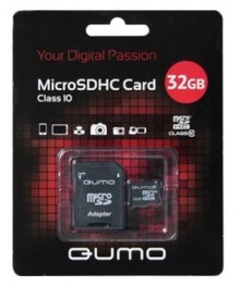 Пам.MicroSDHC,32Gb QUMO (Class 10 UHS-I, 3.0 сверхскоростная) с адап SD, черно-красн картон упаковкужаем в Красноярск, Иркутск, Якутск, Кызыл, Улан-Уде, Хабаровск, Владивосток, Комсомольск-на-Амуре.