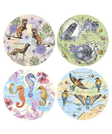 Доска разд стекло "Исчезающая красота" d20см, VL48-36