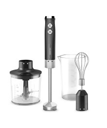 Блендер Centek CT-1349 (черный) 1000Вт, 3в1, блендер/венчик/чоппер 400мл +мерн стакан 600мл
