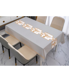 Клеенка премиум GRACE PU-3401 полиуретановым с добавление МАСЛА перламутр 380 г/м2 1,4х20м