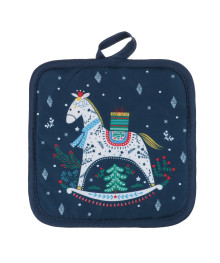 Нордик Прихватка, 17х17см, 100% полиэстер, лошадка