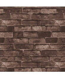 Пленка самоклеющаяся Grace M224-45 кирпичи темно-коричневые, повышенная плотность, 45см/8мПленка самоклеющаяся оптом с доставкой по РФ по низким цекнам.