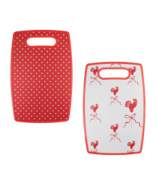 Доска разд пластик 20х30х1,2см, полипропилен 2 дизайна