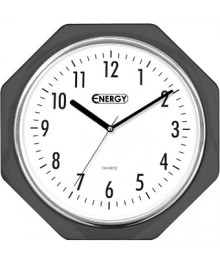 Часы настенные кварцевые ENERGY ЕС-06 восьмиугольныеастенные часы оптом с доставкой по Дальнему Востоку. Настенные часы оптом со склада в Новосибирске.