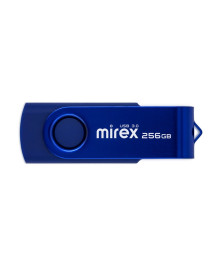 USB3.0 FlashDrives256Gb Mirex SWIVEL DEEP BLUE