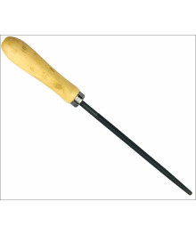 Напильник ON с деревянной ручкой, п/круглый, 300 мм, №2