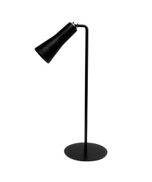 Светильник настол.Ultraflash UF-826 C02 черный (Led, 6Вт, 3 ур. яркости, 6000К, 4в1 трансформер)