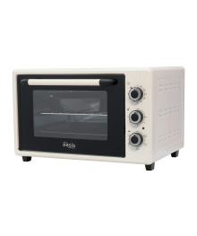 Духовка электрическая Oasis M-40CI1 беж (40л, 1500Вт, конвекция, реш, кругл и прям противн, Турция)