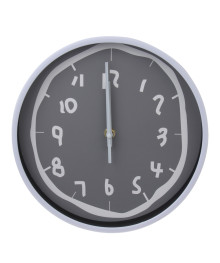 Часы настенные LADECOR CHRONO круглые, 24x24x4 см, пластик, стекло, 1хАА, арт.1