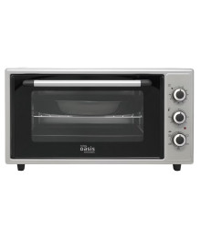 Духовка электрическая Oasis M-50CG1 серый (50л, 1600Вт, конвекция, реш, кругл и прям прот, Турция)