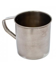 Кружка нерж 300 мл, h8смМангал оптом со склада в Новосибирске. Большой каталог посуды для пикника оптом по низкой цене