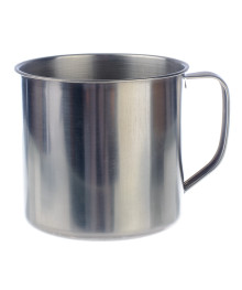 Кружка нерж 650 мл, h11см, Эконом уп6 (524734)