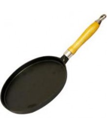 Mallony Сковорода блинная чугунная PCIF-22, диам - 22 см, в конверте,  промасл. покрытие доставкой - Новосибирск, Новокузнецк, Горно-Алтайск. Низкие цены, большой ассортимент посуды оптом