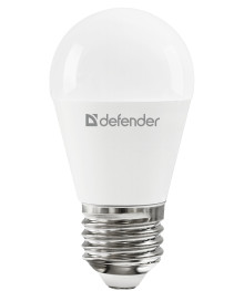 Эл. лампа светодиодная Defender LED-P45 -12W/840/E27 (шар, нейтральный белый)уп.1шт
