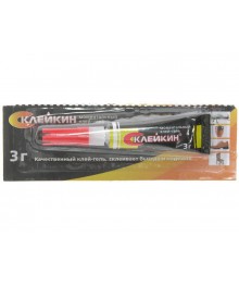 Супер-клей  Склейкин Моментальный клей 3гр*BL-12м. Клей оптом с доставкой по Дальнему Востоку. Большой каталог клея оптом со склада в Новосибриске.