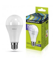 Эл. лампа светодиодная Ergolux LED-A70-35W-E27-6K (ЛОН 35Вт E27 6500K 180-240В.аналог  Вт)нецк, Ленинск-Кузнецк, Барнаул, Горно-Алтайск, Бийск и др. Большой каталог светодиодных ламп оптом.