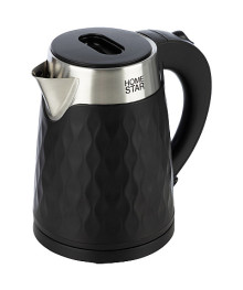 Чайник Homestar HS-1021 (1,7 л) черный, двойной корпус