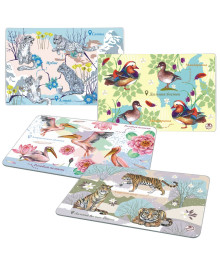 Доска разд стекло "Исчезающая красота" р.18*28см, VL48-74