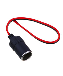 Патрон прикуривателя на проводах ЕРМАК, 0.75 мм2, 120Вт, 30см провод, 12В/10А