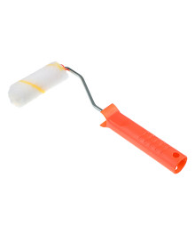 Валик в сборе ЕРМАК "полиэстер" 100мм, D15мм, ворс 12мм, ось 6мм