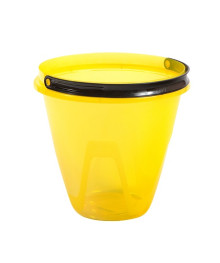 Ведро 10 л Лайт пищевое жёлтое
