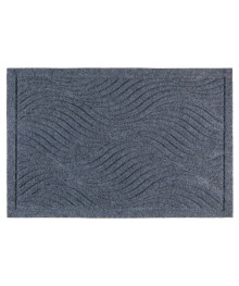 Коврик SUNSTEP влаговпитывающий с тиснением "Dune" 40x60 см, серый