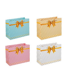 пакет подар бум 23x18x10 см, 4 дизайна