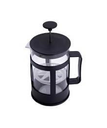 Френч-пресс пластик, стекло, 800 мл (черный)