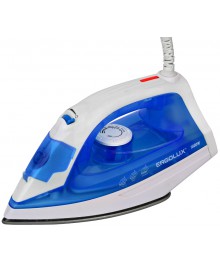 Утюг ERGOLUX ELX-SI04-C35 синий/белый 1800 Вт, паровой, тефлон, 220-240В (8шт/уп)гов оптом с доставкой по Дальнему Востоку. Продажа гладильных досок оптом со склада в Новосибирске.