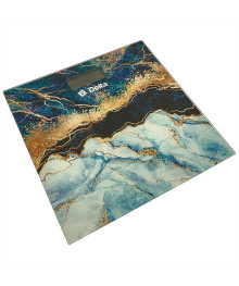 Весы напольные DELTA D-9014 "Синий Оникс" : 180 кг, 30*30см (10)